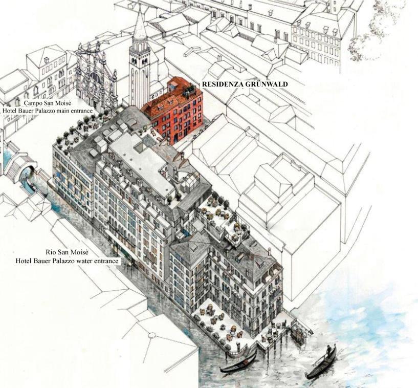 Residenza Grunwald Hotel Veneza Exterior foto